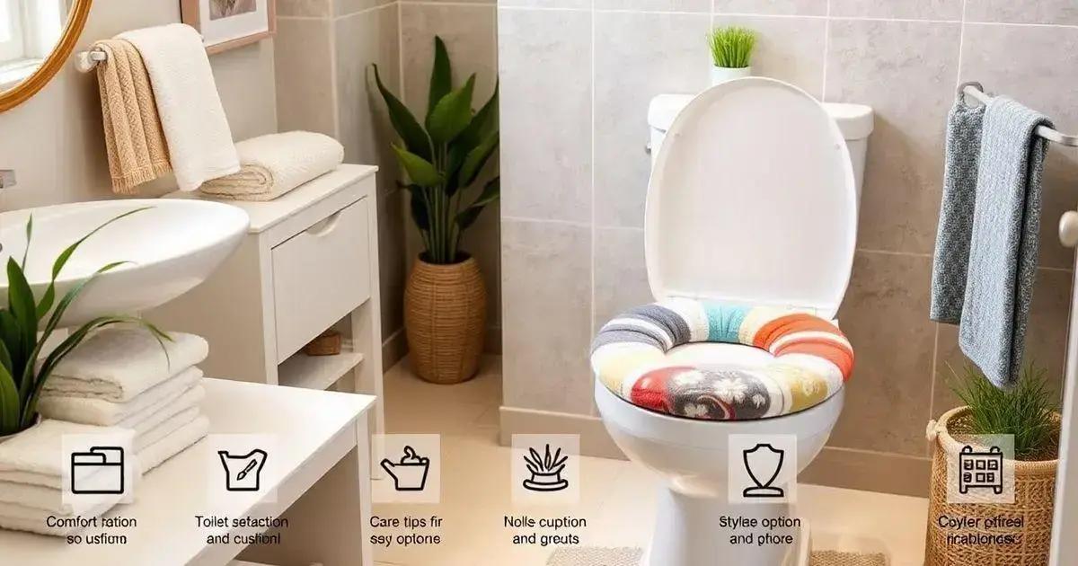 Almofada para Vaso Sanitário: Conforto que Transforma seu Banheiro