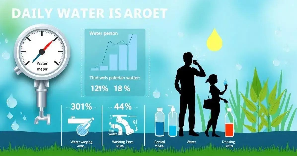 Descubra como calcular o consumo de água por pessoa/dia: uma ferramenta essencial!