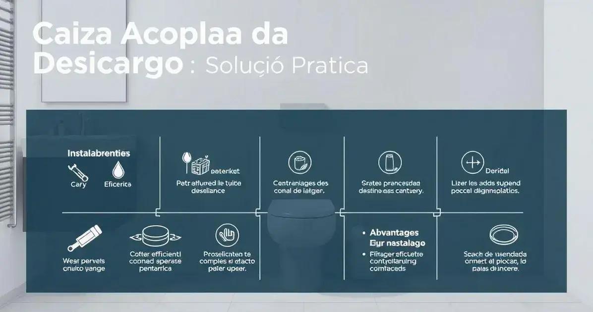 Instalação da caixa acoplada: passo a passo