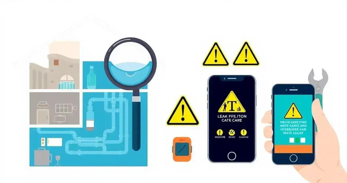 Prevenindo vazamentos: cuidados essenciais